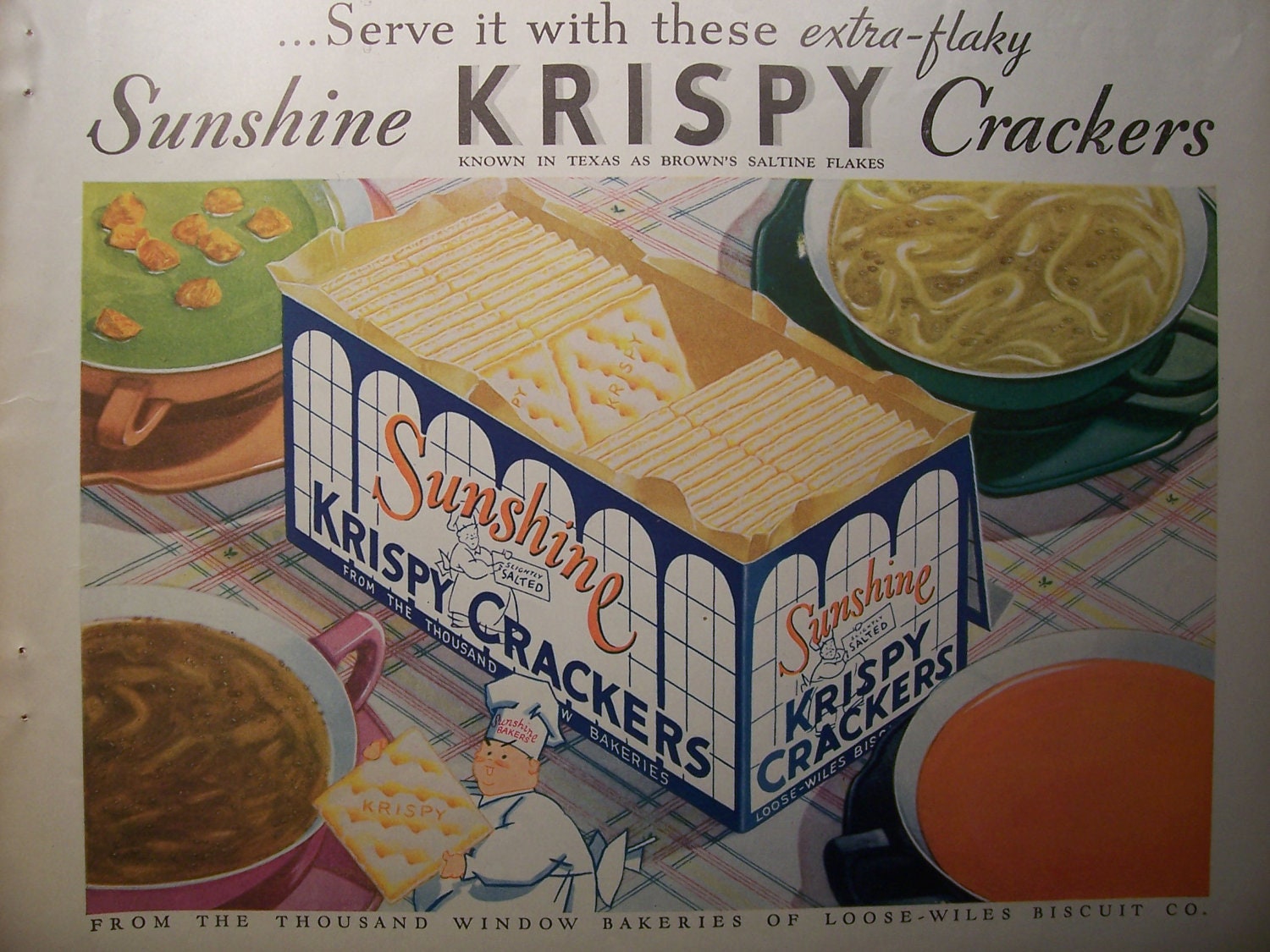 krispy crackers