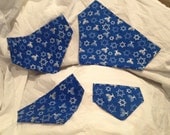 SALE Hanukkah Over the Collar Dog Bandana