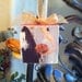 Custom Color Wedding Photo Block Ornament or Door Hanger
