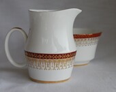 Royal Grafton 1950s Milk Jug & Sugar Bowl