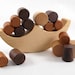 Wooden Balancing Toy Game by Bannor Toys - Balancing Wooden Stacker