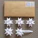 DIY-MAIL : 5 origami stars kit box envelop