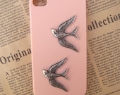 Steampunk Swallow hard case For Apple iPhone 4 case iPhone 4s case cover