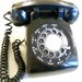 Vintage Black ITT Rotary Phone