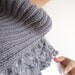 mom gifts, Wool Grey Cowl, Cowl, Women neck warmer, Capelet, scarf, scarves, Wool Cowl. Women accessories.