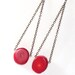Chunky Natural Red Coral Earrings- Red, fall wedding, Fall Jewelry, OOAK, Autumn Jewelry, 2012 trend