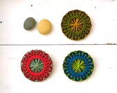 Custom color Brooch - Geometric Brooch - pick your colors