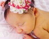 Newborn Headband- Headband-Baby Girl-Newborn-Infant-Toddler-flower Girl-Photo Prop