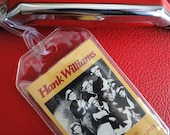 Hank Williams, Sr. - Lovesick Blues - Upcycled Cassette Tape - Luggage, Back Pack, Musical Instrument Case or Bag Tag