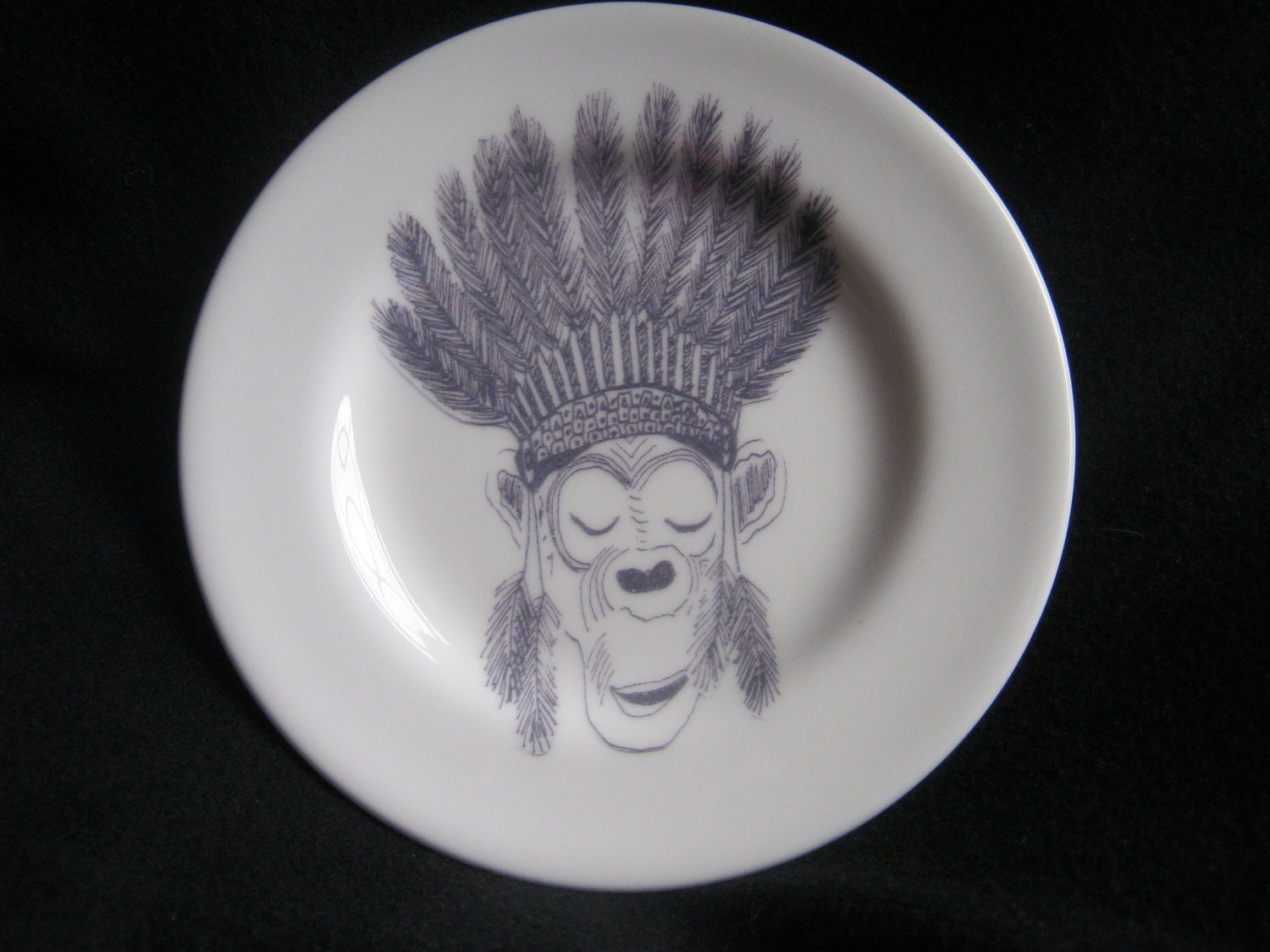 Chimp Chief side plate