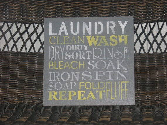 laundry sign