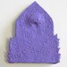 Amethyst Fairy door with Pink Roses