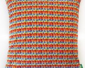 Tablero pattern 100% cotton cushion, pillow cover 45 x 45 cm