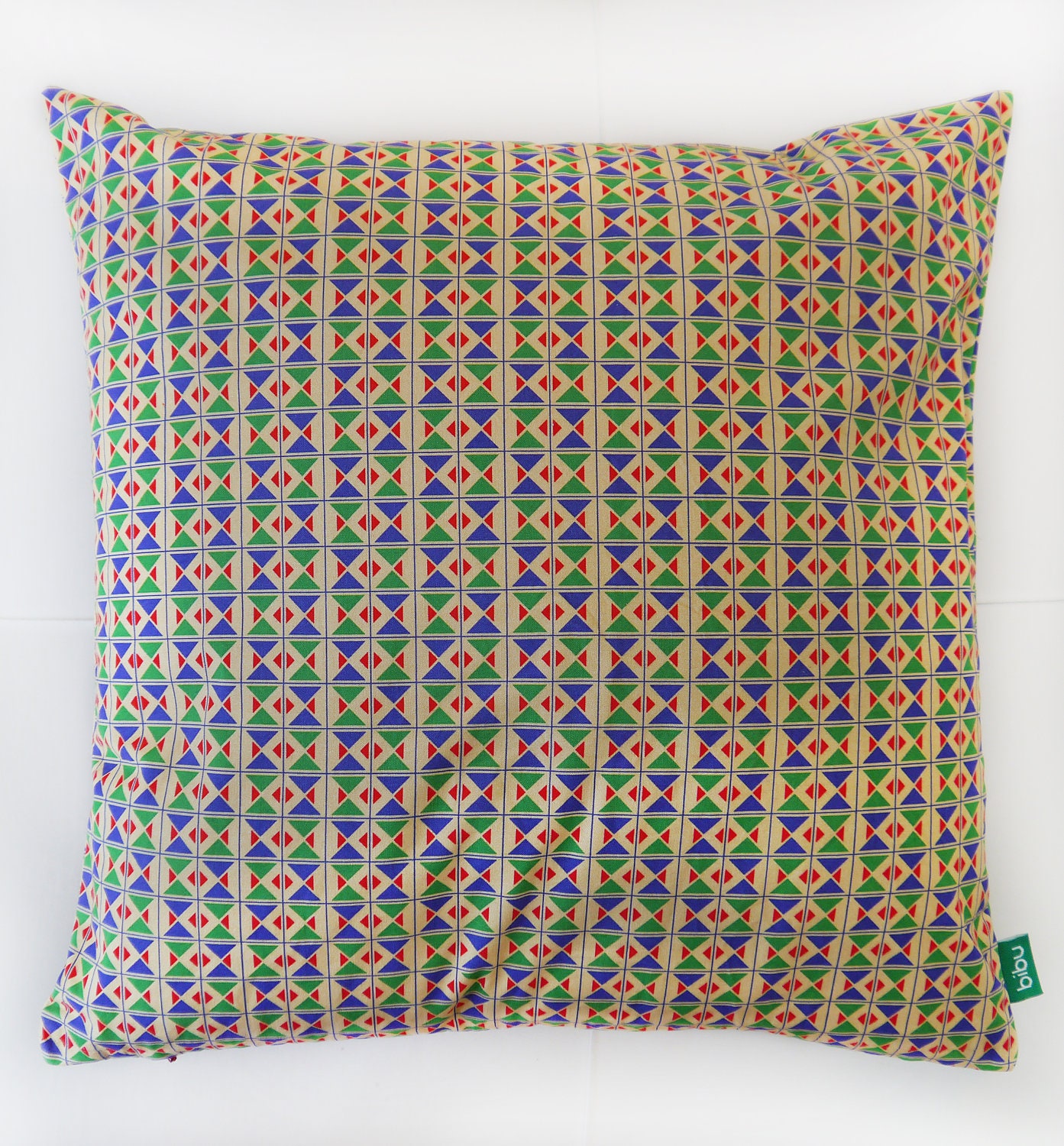 Sandclock pattern 100% cotton cushion, pillow cover 45 x 45 cm