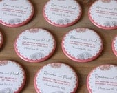 PRETTY BOW design - Save the Date Magnets