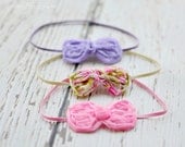 Headbands... Baby Headband Set... Set of Headbands