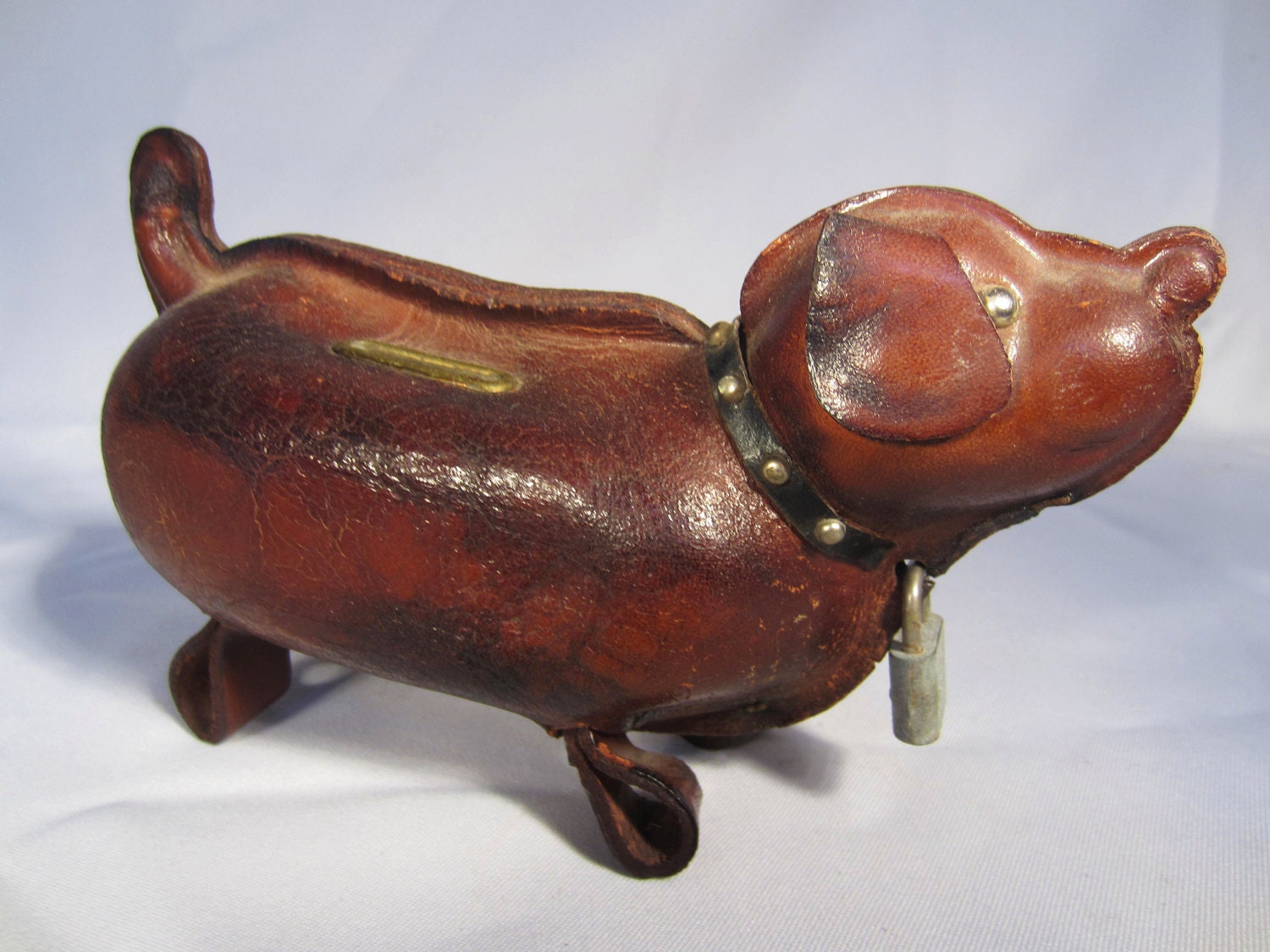 Leather Piggy Bank