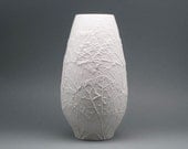 Mid century modern bisque vase by H&C Heinrich (Bavaria, Germany)