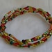 Happy 4 Strand Beaded Stretch Bracelet - Custom Made to Size