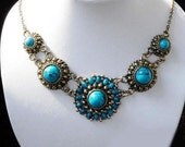 bubble necklace,holiday party,bridesmaid gifts,Beaded Jewelry,wedding necklace with chain