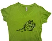 Elephant Shrew Graphic T-Shirt - Strange but Cute Animal Series - Women's Shirt - Gift For Her