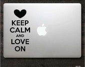 Keep calm and geek on Macbook Decal