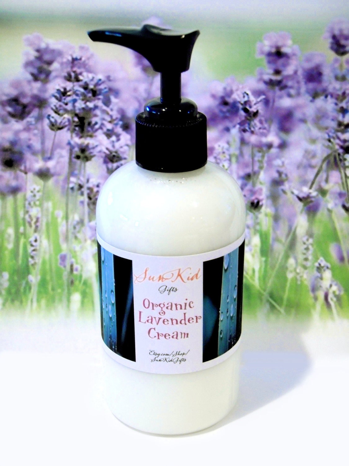 Organic Lotion ( Lavender ) Or Tangerine, Lime, Lemon, Rosemary, Peppermint, or Lemongrass.  8oz  Organic Essential Oil Lotion.