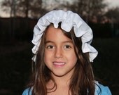 Childrens Pioneer Hat or Mob Cap