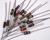 Vintage Resistors Radio Parts to Upcycle in Your Mixed Media, Altered Art Jewelry, Steampunk, and Assemblage Creations