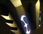 Batman Gauntlets with Flat Panel Light Effects