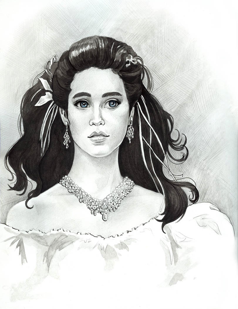 The Lady of the Labyrinth PRINT
