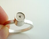 Sterling Silver Solitaire Ring