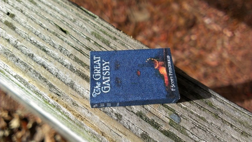 Miniature Book Charms - The Great Gatsby