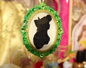 The Little Mermaid Inspired Cameo Necklace