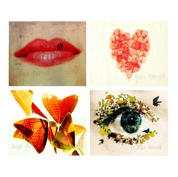 33% OFF - Love Set of Prints - FREE SHIPPING, Love Photos, Love collection, Love artwork, Amour
