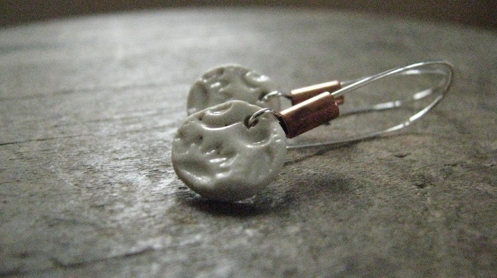 handmade ceramic earrings