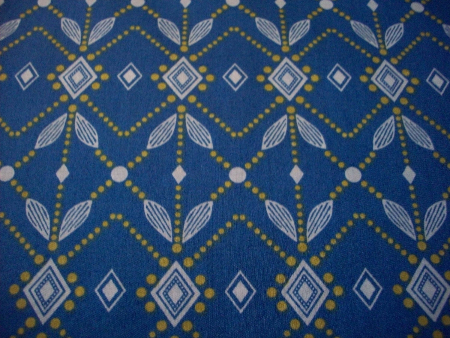 Blue Diamonds Anna Maria Horner Cotton Voile