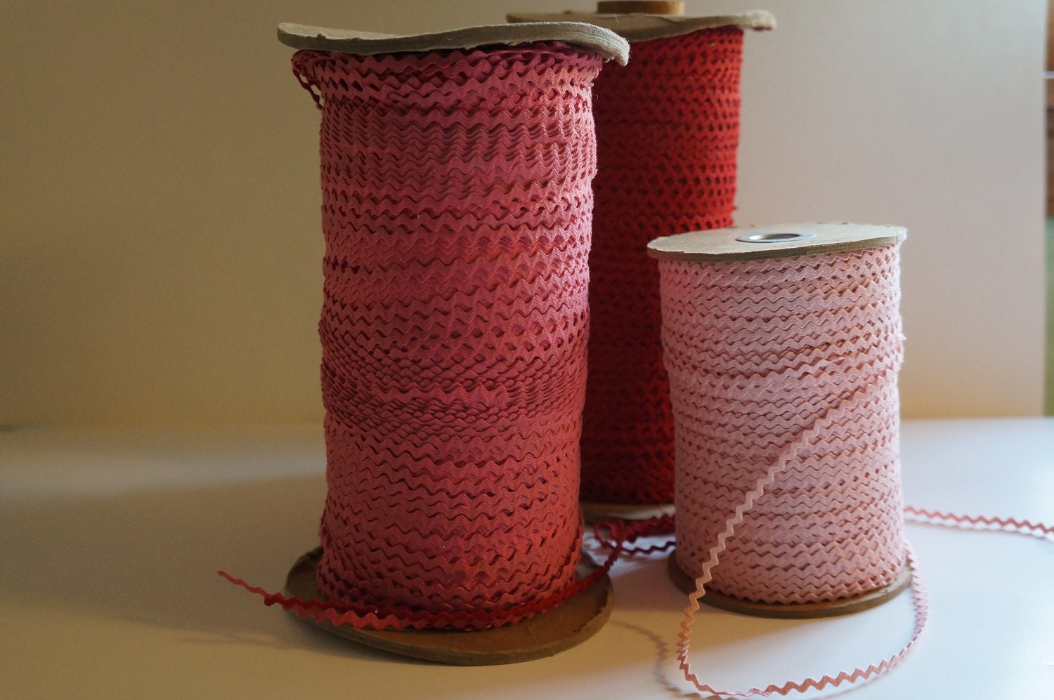 Vintage 5 Yd Pkg Cotton Baby Ric Rac