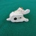 Vintage Small Beagle Puppy Sitting Not Looking Happy Porcelain Numbered 1157