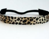 Cheetah Non-Slip Headband - 7/8"