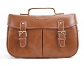 C111 Peru Leather Camera Bag w/ Shoulder Strap