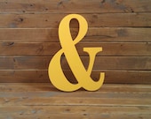 18" Wooden Ampersand, Wedding Photo Prop, Bridal Shower Prop