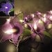 20 Purple Orchid Flower Fairy String Lights Wedding Party Floral Home Decor 3.5m