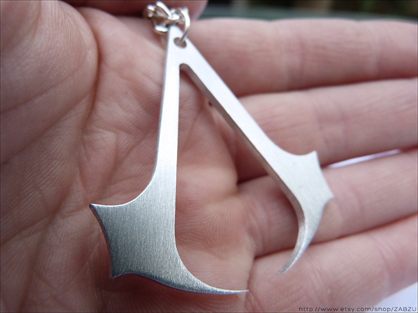 Aluminium Assassin's Creed Pendant