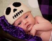 Skull Hat Newborn Halloween