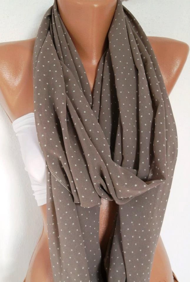 Infinity Scarf, Loop Scarf, Circle Scarf - Elegant - It made with good quality chiffon fabric....Super Loop