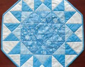 pdf pattern easy table topper runner center piece "Sunburst" Kit also available