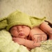 Baby Yoda Hat, Star Wars, Photo Prop, Handmade, Knitted, Made to Order, Newborn, Birth to 3 Months, 3-6 Months
