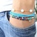 Ethnic bracelet turquoise brown arabic turkish christmas gifts mother presents best friend birthday ethnic jewelry istanbul jewelry