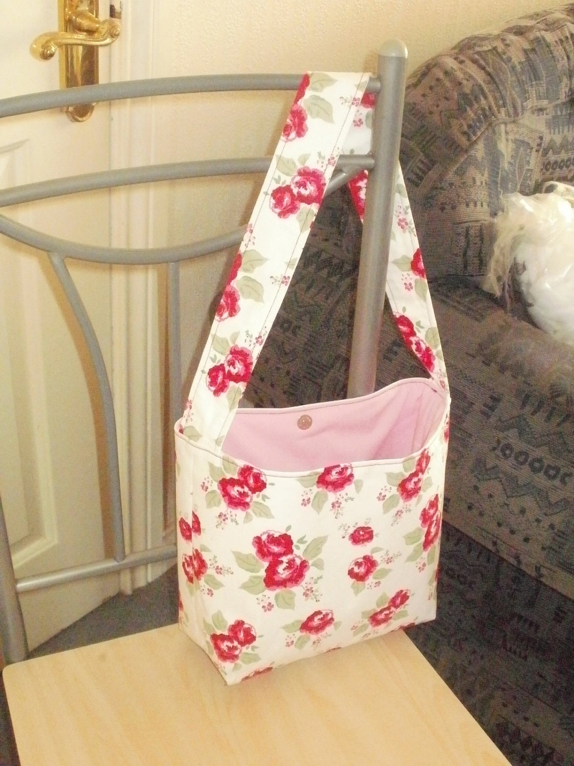 Funky, fun, floral bag